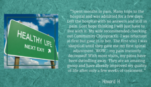 Patient testimonial: Pain instantly decreased